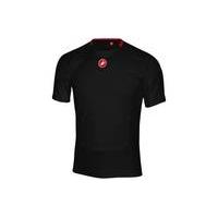 Castelli Prosecco Short Sleeve Baselayer | Black - M