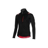 castelli trasparente 3 wind jersey blackgrey s