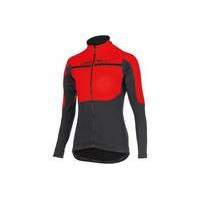 castelli secondostrato thermal jersey red m