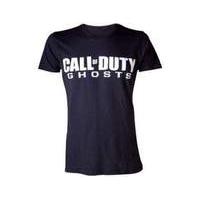 Call Of Duty Ghosts Men\'s Logo Medium T-shirt Black (ts18m9cdh-m)