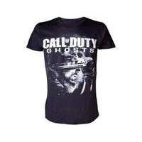 call of duty ghosts mens soldier logo small t shirt black ts18macdh s