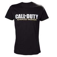 call of duty advanced warfare large t shirt with main logo black ts25l ...