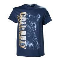 call of duty advanced warfare soldier large t shirt navy blue ts25m4aw ...