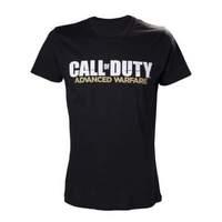 call of duty advanced warfare small t shirt with main logo black ts25l ...