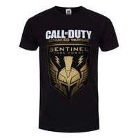 call of duty advanced warfare sentinel task force small t shirt black