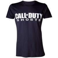 call of duty ghosts mens logo large t shirt black ts18m9cdh l