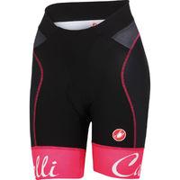 castelli womens free aero waist shorts lycra cycling shorts