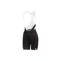 Castelli Women\'s Velocissima Bib Short | Red/Black - XL