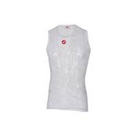 Castelli Core Mesh 3 Sleeveless Baselayer | White - L/XL