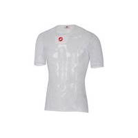 Castelli Core Mesh 3 Short Sleeve Baselayer | White - XL/XXL