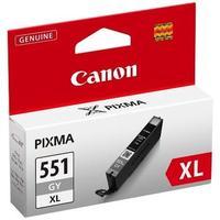 canon cli 551gyxl grey original high capacity ink cartridge