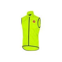 castelli squadra long vest yellow m