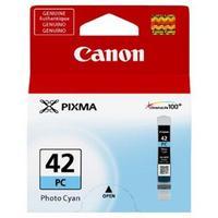 canon cli 42pc photo cyan original ink cartridge