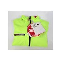 Castelli Perfetto Light Short Sleeve Windstopper Jersey (Ex-Demo / Ex-Display) Size: S | Yellow