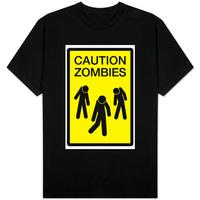 Caution Zombies Sign
