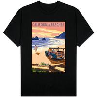 California Beaches - Woody on Beach