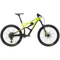 cannondale jekyll 2 carbon 2017 mountain bike yellowblack xl