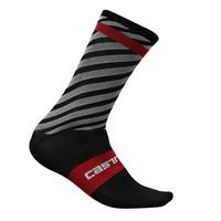 castelli free kit 13 blackred sock