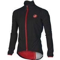 castelli riparo black rain jacket