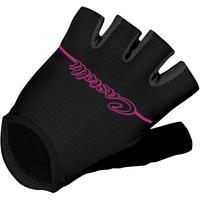 castelli dolcissima black fuchsia womens gloves