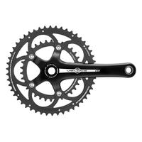 campagnolo veloce 5034t power torque chainset black mix 170mm