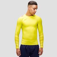 canterbury mercury control long sleeve baselayer yellow yellow