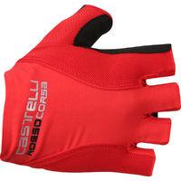 Castelli Rosso Corsa Pave Gloves Short Finger Gloves