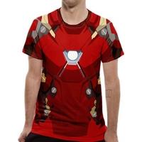 captain america civil war iron man suit costume unisex medium t shirt