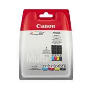 Canon CLI-551 BK/C/M/Y Multipack Original Ink Cartridge