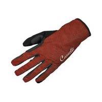 Castelli Women\'s Illumina Full Finger Glove | Black/Red - L