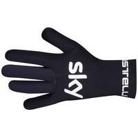 castelli team sky diluvio glove black lxl