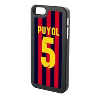 Carlos Puyol Iphone 4 Cover (red-blue-yellow)