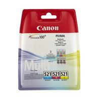 Canon CLI-521 C/M/Y Multipack Original Ink Cartridge