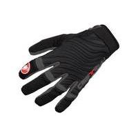 Castelli CW 6.0 Cross Full Finger Gloves | Black/Grey - XXL