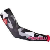 Castelli Exclusive Camo Raspberry Thermoflex Arm Warmers Arm & Leg Warmers