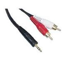 cables direct stereo jack to 2 x rca