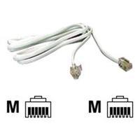 Cables Direct Phone Cable 3m RJ-11 (6 pin) (M) to RJ-11 (6 pin) (M)