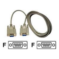 Cables Direct Serial Cable DB-9 (F) to DB-9 (F) - 2m