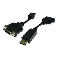 Cables Direct DisplayPort Adapter - DisplayPort (M) to DVI-D (F)