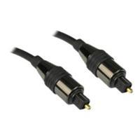 Cables Direct Digital Audio Cable (optical) - TOSLINK (M) to TOSLINK (M) - 2m - Fibre Optic