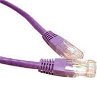 cables direct 3mtr network 6 lsoh patch lead moulded violet bq 100