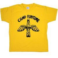 Camp Funtime Kids T Shirt