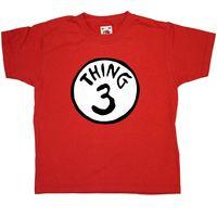 Cat In The Hat Kids T Shirt - Thing 3
