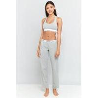 Calvin Klein Grey Jersey Lounge Bottoms, GREY