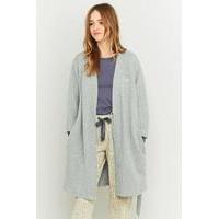 Calvin Klein Grey Quilted Dressing Gown, GREY