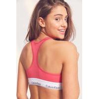 Calvin Klein Sultry Racerback Bralette, PINK