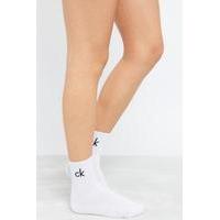 Calvin Klein Crew Socks, WHITE