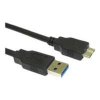 Cables Direct USB Cable 9 pin USB Type A (M) to 10 pin Micro-USB Type B (M) - 2m ( USB 3.0 ) - Black
