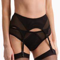 Caterina Suspender Black