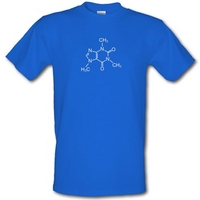 Caffeine Symbol male t-shirt.